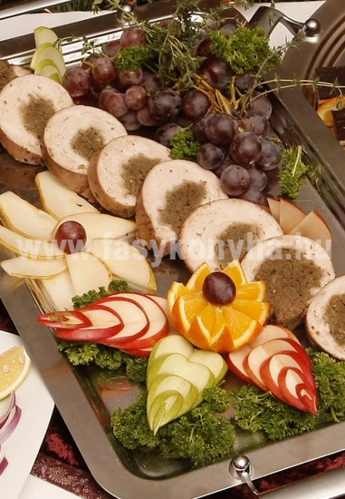 menu Illatos töltött pulykamellfilé Ádi módra