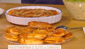 Mokka - Csirkehúsos péksütemény